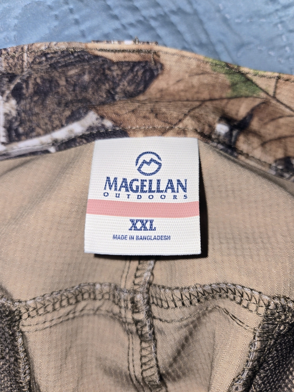 Magellan Outdoors Women's XXL Camo Roll-Up Pants - Realtree Brown/Green - Picture 11 of 16